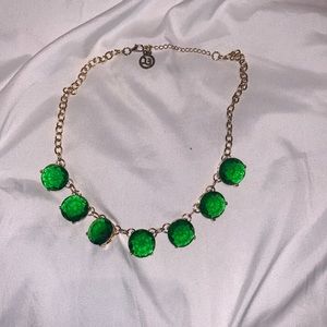 Emerald Green Statement Necklace